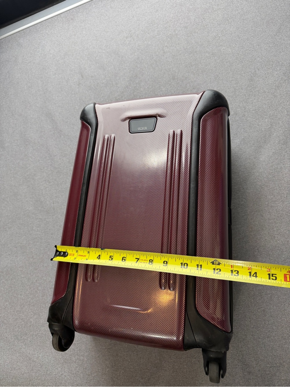 Tumi Vapor Extended Carry On Trip Packing Case Hard Shell Luggage - Picture 7 of 15